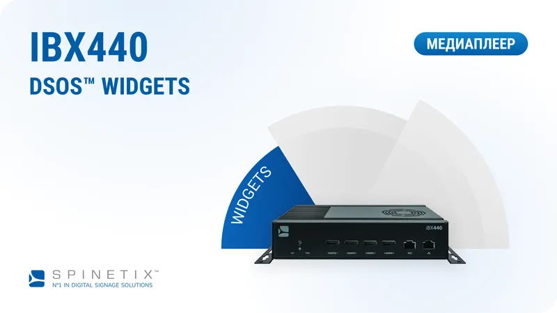 iBX440 — лицензия DSOS WIDGETS