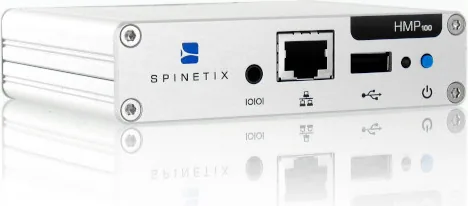 Медиаплеер SpinetiX HMP100 — первый плеер линейки, снят с производства